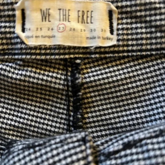 Free people We the free Belle Houndstooth Skinny pants - Picture 5 of 5